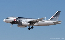 Airbus A319-132 | N523NK | Spirit Airlines | LAS VEGAS MCCARRAN (KLAS/LAS) 25.10.2011