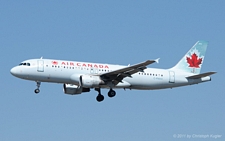 Airbus A320-211 | C-FNVV | Air Canada | LOS ANGELES INTL (KLAX/LAX) 22.10.2011