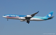 Airbus A340-313X | F-OLOV | Air Tahiti Nui | LOS ANGELES INTL (KLAX/LAX) 22.10.2011