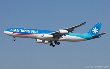 Airbus A340-313X | F-OSUN | Air Tahiti Nui | LOS ANGELES INTL (KLAX/LAX) 23.10.2011