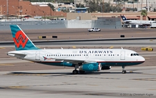 Airbus A319-132 | N838AW | US Airways  |  Retro c/s | PHOENIX SKY HARBOUR INTL (KPHX/PHX) 15.10.2011
