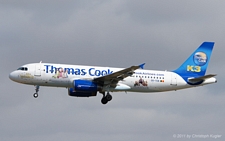 Airbus A320-232 | OO-TCN | Thomas Cook Airlines Belgium  |  Alice in Wonderland musical stickers | PALMA DE MALLORCA (LEPA/PMI) 17.07.2011