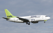 Boeing 737-522 | YL-BBN | Air Baltic | Z&UUML;RICH (LSZH/ZRH) 08.01.2011