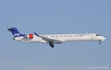 Bombardier CRJ 900 | OY-KFE | SAS Scandinavian Airlines System | Z&UUML;RICH (LSZH/ZRH) 23.01.2011