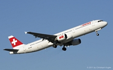 Airbus A321-212 | HB-IOM | Swiss International Air Lines | Z&UUML;RICH (LSZH/ZRH) 02.04.2011