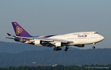 Boeing 747-4D7 | HS-TGN | Thai Airways International | Z&UUML;RICH (LSZH/ZRH) 15.06.2011