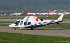 Agusta A109SP | HB-ZTB | untitled (Air Sarina) | Z&UUML;RICH (LSZH/ZRH) 01.10.2011