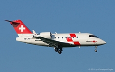 Bombardier Challenger CL.604 | HB-JRB | Swiss Air Ambulance | Z&UUML;RICH (LSZH/ZRH) 01.10.2011