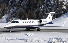 Learjet 40 | D-CGGB | Cirrus Airlines | SAMEDAN (LSZS/SMV) 05.02.2011
