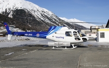 Aerospatiale AS350 BA Ecureuil | HB-ZKX | Scenic Air | SAMEDAN (LSZS/SMV) 05.02.2011