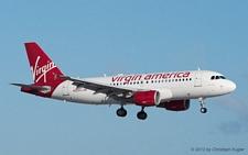 Airbus A319-112 | N528VA | Virgin America | FORT LAUDERDALE-HOLLYWOOD (KFLL/FLL) 02.12.2012