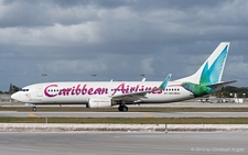 Boeing 737-8Q8 | 9Y-GEO | Caribbean Airlines | FORT LAUDERDALE-HOLLYWOOD (KFLL/FLL) 02.12.2012