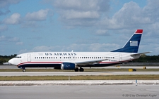 Boeing 737-4B7 | N438US | US Airways | FORT LAUDERDALE-HOLLYWOOD (KFLL/FLL) 05.12.2012