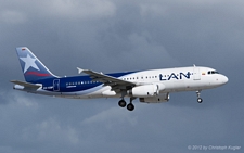 Airbus A320-233 | CC-CQP | LAN Airlines | MIAMI INTL (KMIA/MIA) 03.12.2012