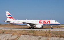 Airbus A320-214 | OK-MEJ | CSA Czech Airlines | RHODOS - DIAGORAS (LGRP/RHO) 09.09.2012