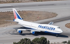 Boeing 747-346 | VP-BGW | Transaero Airlines | RHODOS - DIAGORAS (LGRP/RHO) 09.09.2012