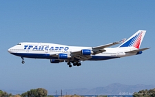 Boeing 747-446 | EI-XLB | Transaero Airlines | RHODOS - DIAGORAS (LGRP/RHO) 11.09.2012
