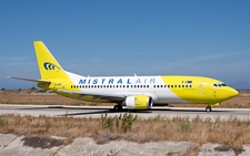 Boeing 737-348QC | EI-BUE | Mistral Air | RHODOS - DIAGORAS (LGRP/RHO) 12.09.2012