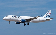 Airbus A320-212 | LX-STA | Strategic Airlines Luxembourg | RHODOS - DIAGORAS (LGRP/RHO) 12.09.2012