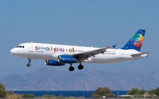Airbus A320-232 | SP-HAB | Small Planet Airlines | RHODOS - DIAGORAS (LGRP/RHO) 13.09.2012