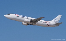 Boeing 737-436 | OM-CEX | AirExplore | RHODOS - DIAGORAS (LGRP/RHO) 14.09.2012