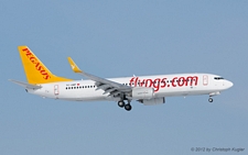 Boeing 737-82R | TC-AMP | Pegasus Airlines | Z&UUML;RICH (LSZH/ZRH) 04.02.2012