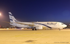 Boeing 737-858 | 4X-EKA | El Al Israel Airlines | Z&UUML;RICH (LSZH/ZRH) 02.03.2012