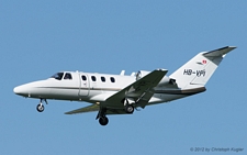 Cessna 525 CitationJet CJ1 | HB-VPI | untitled (Flysafe Verein) | Z&UUML;RICH (LSZH/ZRH) 27.04.2012
