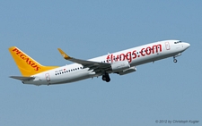 Boeing 737-82R | TC-AVP | Pegasus Airlines | Z&UUML;RICH (LSZH/ZRH) 28.04.2012