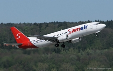 Boeing 737-476 | OM-SAA | Samair | Z&UUML;RICH (LSZH/ZRH) 28.04.2012