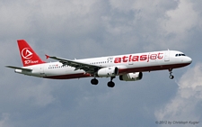 Airbus A321-231 | TC-ETH | Atlasjet International Airlines | Z&UUML;RICH (LSZH/ZRH) 09.06.2012