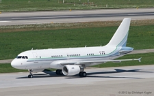 Airbus A319-115X | A7-MHH | untitled (Qatar Amiri Flight) | Z&UUML;RICH (LSZH/ZRH) 01.08.2012