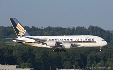 Airbus A380-841 | 9V-SKQ | Singapore Airlines | Z&UUML;RICH (LSZH/ZRH) 11.08.2012