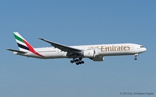 Boeing 777-36NER | A6-EBY | Emirates Airline | Z&UUML;RICH (LSZH/ZRH) 21.10.2012
