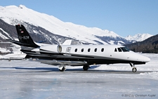 Cessna 560XLS+ Citation Excel | YU-BZM | untitled (Air Pink) | SAMEDAN (LSZS/SMV) 14.01.2012