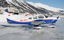 Piper PA-28 Archer II | HB-PPT | private | SAMEDAN (LSZS/SMV) 15.01.2012