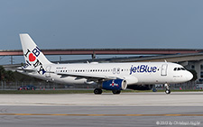 Airbus A320-232 | N586JB | JetBlue Airways  |  I Luv Blue York c/s | FORT LAUDERDALE-HOLLYWOOD (KFLL/FLL) 07.12.2013