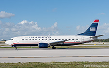 Boeing 737-4B7 | N444US | US Airways | FORT LAUDERDALE-HOLLYWOOD (KFLL/FLL) 08.12.2013