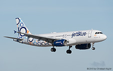 Airbus A320-232 | N569JB | JetBlue Airways  |  10th Anniversary c/s  | FORT LAUDERDALE-HOLLYWOOD (KFLL/FLL) 12.12.2013