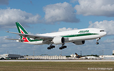 Boeing 777-243ER | EI-DBK | Alitalia | MIAMI INTL (KMIA/MIA) 06.12.2013