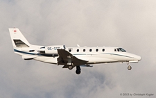Cessna 560XL Citation Excel | OE-GGP | untitled (Jet Pool Network) | Z&UUML;RICH (LSZH/ZRH) 02.01.2013