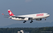 Airbus A330-343X | HB-JHN | Swiss International Air Lines | Z&UUML;RICH (LSZH/ZRH) 20.07.2013