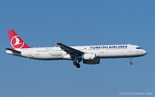 Airbus A321-231 | TC-JSC | Turkish Airlines | Z&UUML;RICH (LSZH/ZRH) 21.08.2013