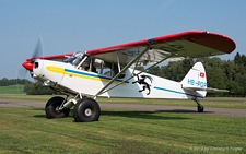 Piper PA-18-150 Super Cub | HB-PQP | private | HAUSEN A. ALBIS (LSZN/---) 31.08.2013