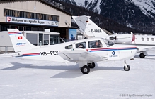 Piper PA-28 Warrior II | HB-PEY | private | SAMEDAN (LSZS/SMV) 16.02.2013