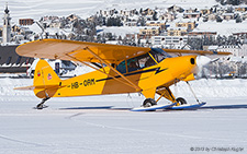 Piper PA-18-150 Super Cub | HB-ORM | private | SAMEDAN (LSZS/SMV) 30.12.2013