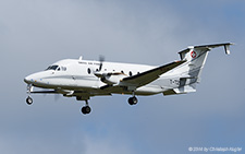 Raytheon 1900D | T-729 | Swiss Air Force | SCHLESWIG-JAGEL (ETNS/---) 20.06.2014