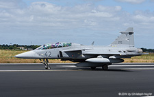 JAS-39D Gripen | 42 | Hungarian Air Force | SCHLESWIG-JAGEL (ETNS/---) 23.06.2014