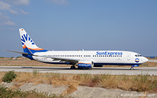 Boeing 737-8CX | D-ASXH | SunExpress Germany | RHODOS - DIAGORAS (LGRP/RHO) 11.09.2014