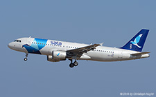 Airbus A320-214 | CS-TKP | SATA Internacional | RHODOS - DIAGORAS (LGRP/RHO) 11.09.2014